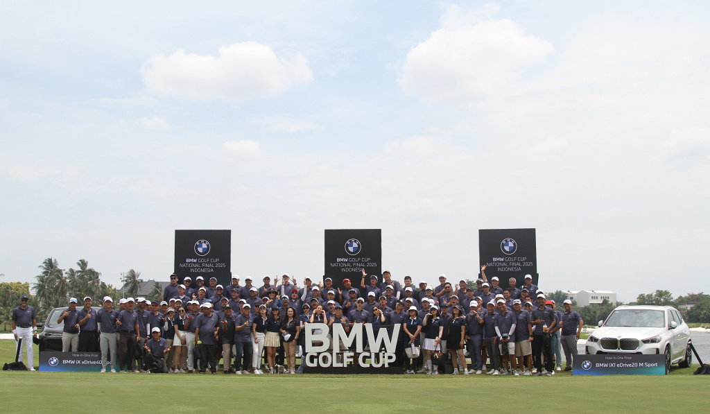 BMW Golf Cup final 2025 digelar di Damai Indah Golf PIK (Ashar/SinPo.id)