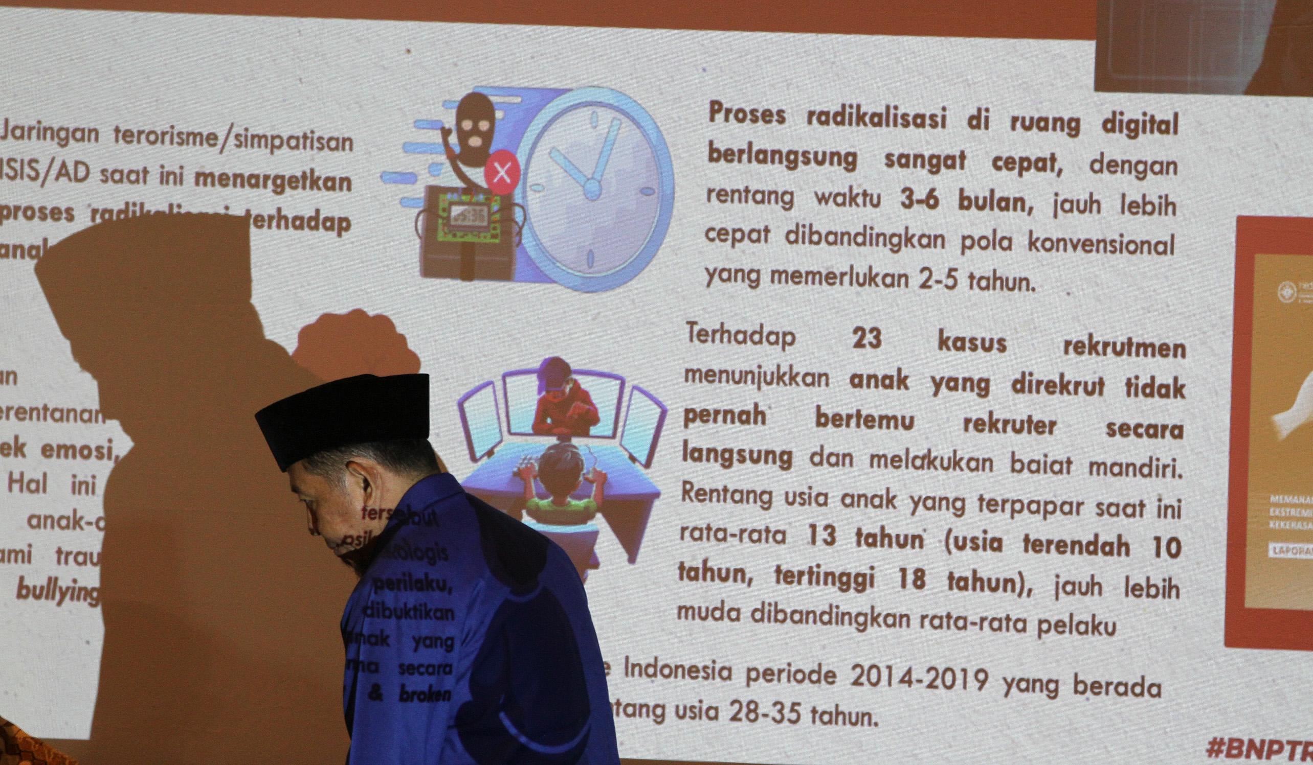 Konferensi pers BNPT. (Agus Priatna/SinPo.id)