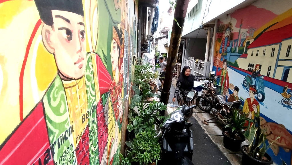 BPS mencatat untuk jumlah RW Kumuh di Jakarta turun 52 persen (Ashar/SinPo.id)