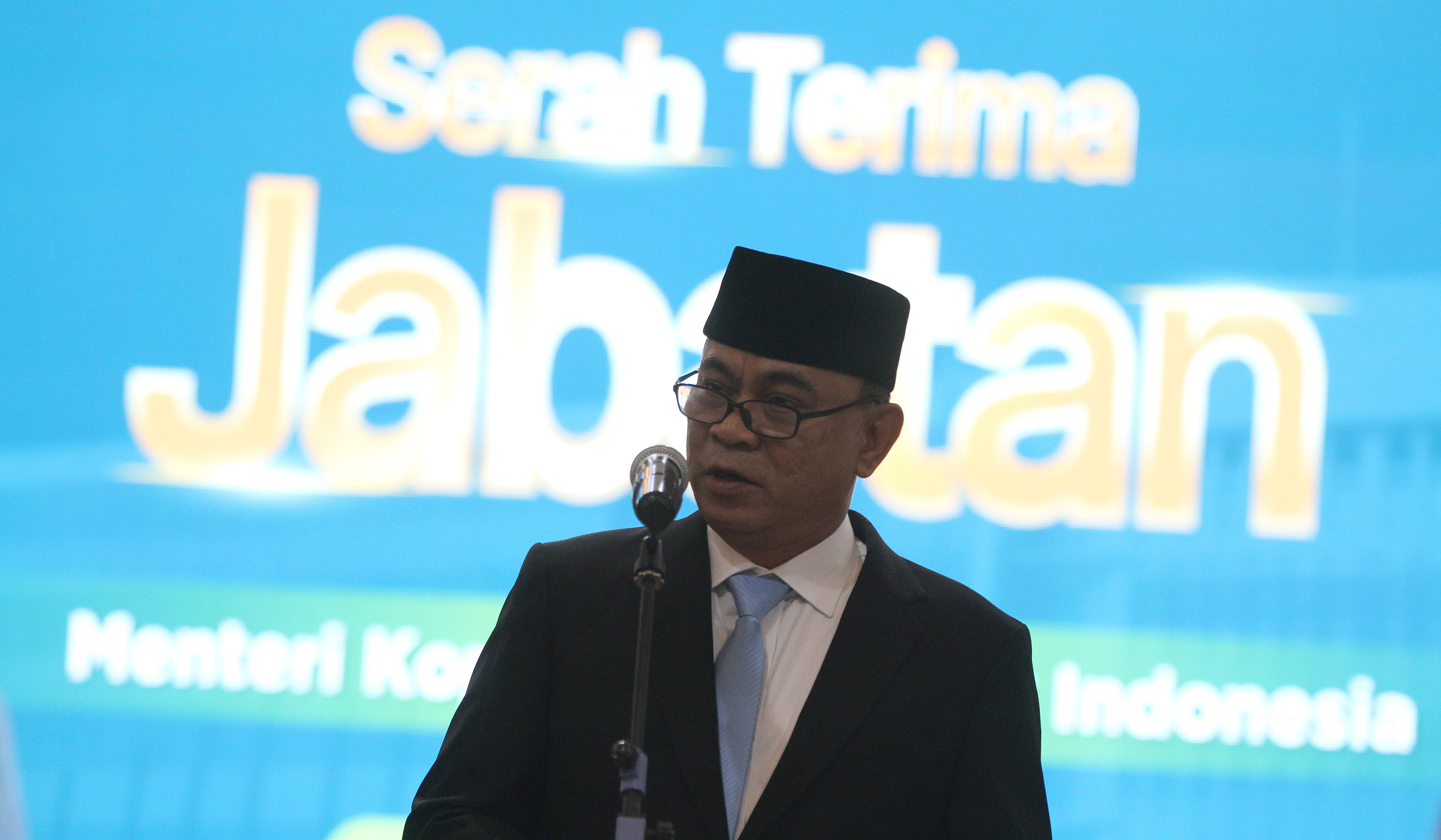 Sertijab Menteri Koperasi. (Agus Priatna/SinPo.id)