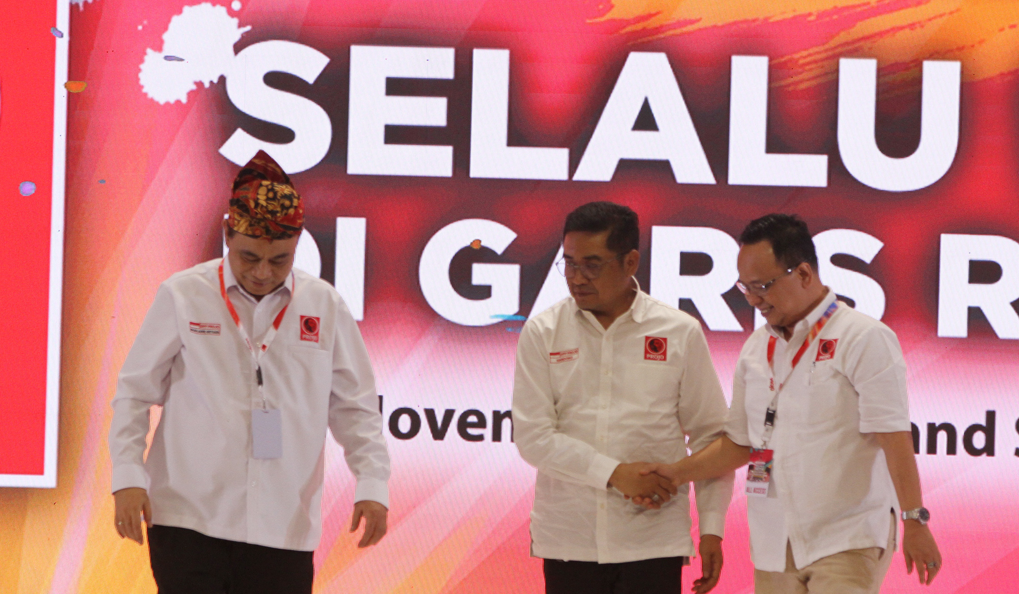 Penutupan Kongres III Projo. (Agus Priatna/SinPo.id)