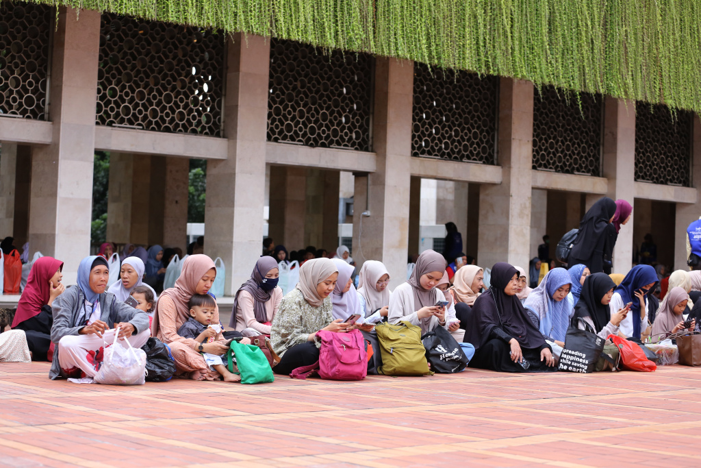 Masjid Istiqlal menggelar buka bersama selama bulan puasa ramadan 1447 H (Ashar/SinPo.id)