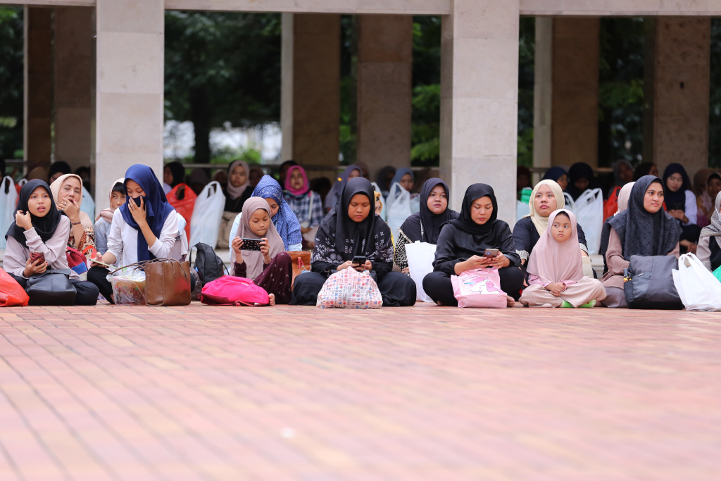 Masjid Istiqlal menggelar buka bersama selama bulan puasa ramadan 1447 H (Ashar/SinPo.id)