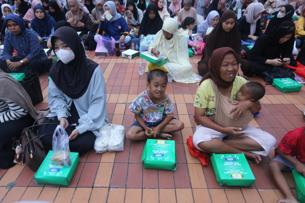 Masjid Istiqlal menggelar buka bersama selama bulan puasa ramadan 1447 H (Ashar/SinPo.id)