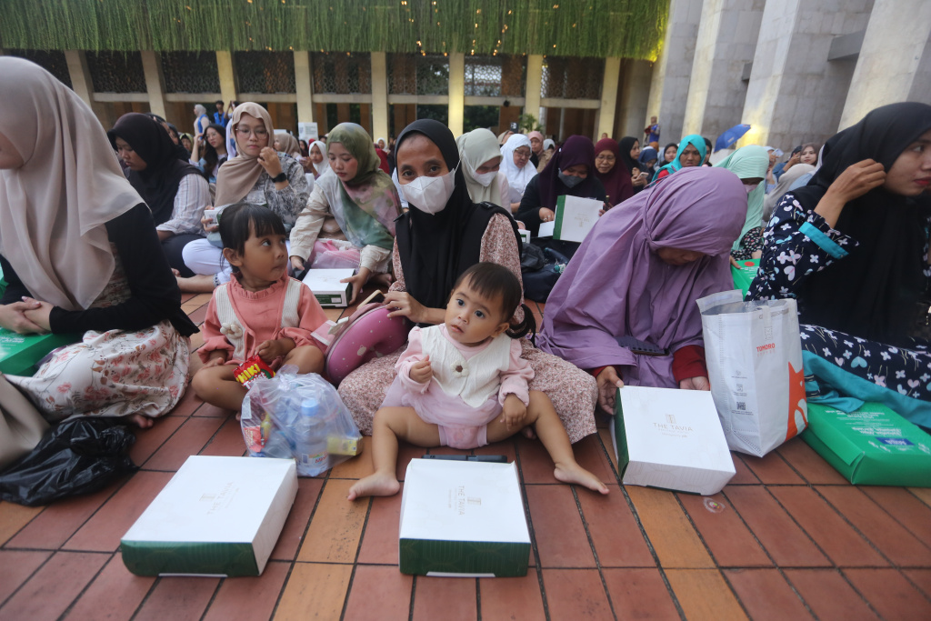 Masjid Istiqlal menggelar buka bersama selama bulan puasa ramadan 1447 H (Ashar/SinPo.id)