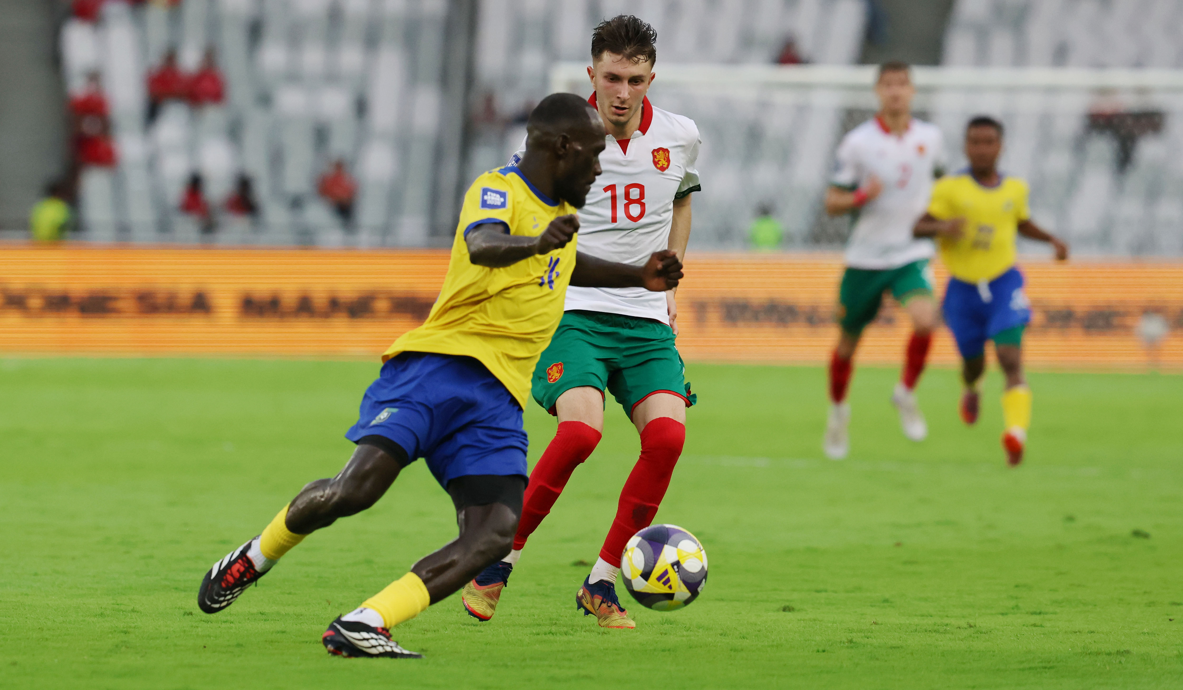 Timnas Bulgaria saat melawan Timnas Kepulauan Salomon di GBK. (Agus Priatna/SinPo.id)