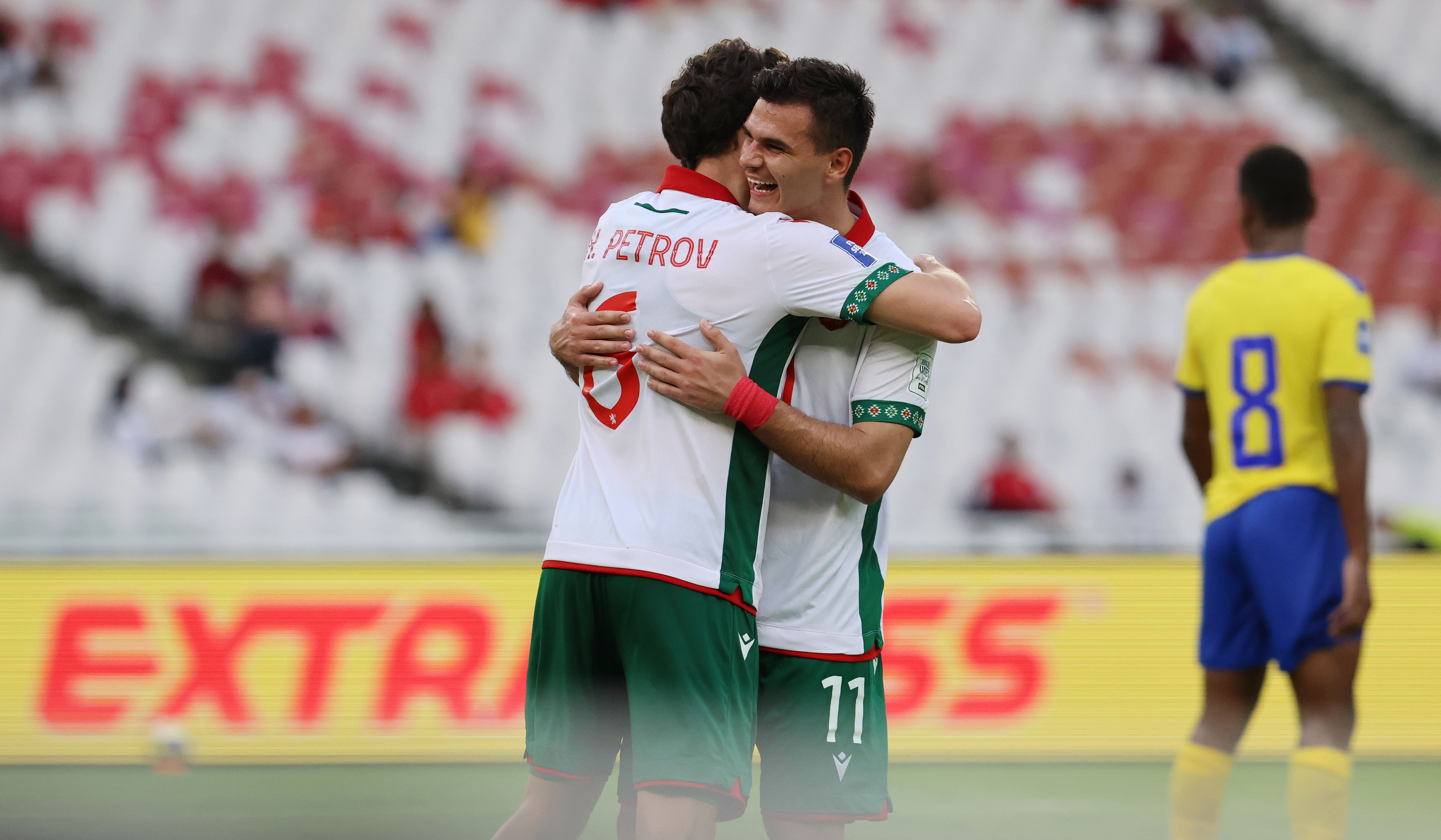 Timnas Bulgaria saat melawan Timnas Kepulauan Salomon di GBK. (Agus Priatna/SinPo.id)