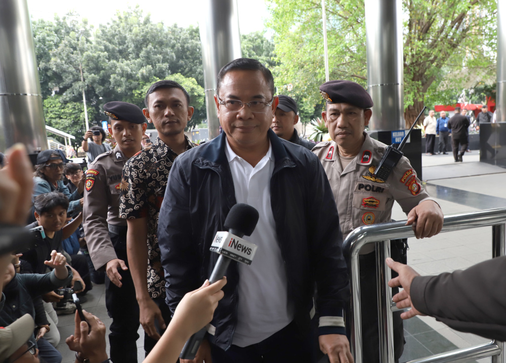 Bupati Pati Sudewo terjaring OTT KPK terkait kasus dugaan suap jual beli jabatan (Ashar/SinPo.id)