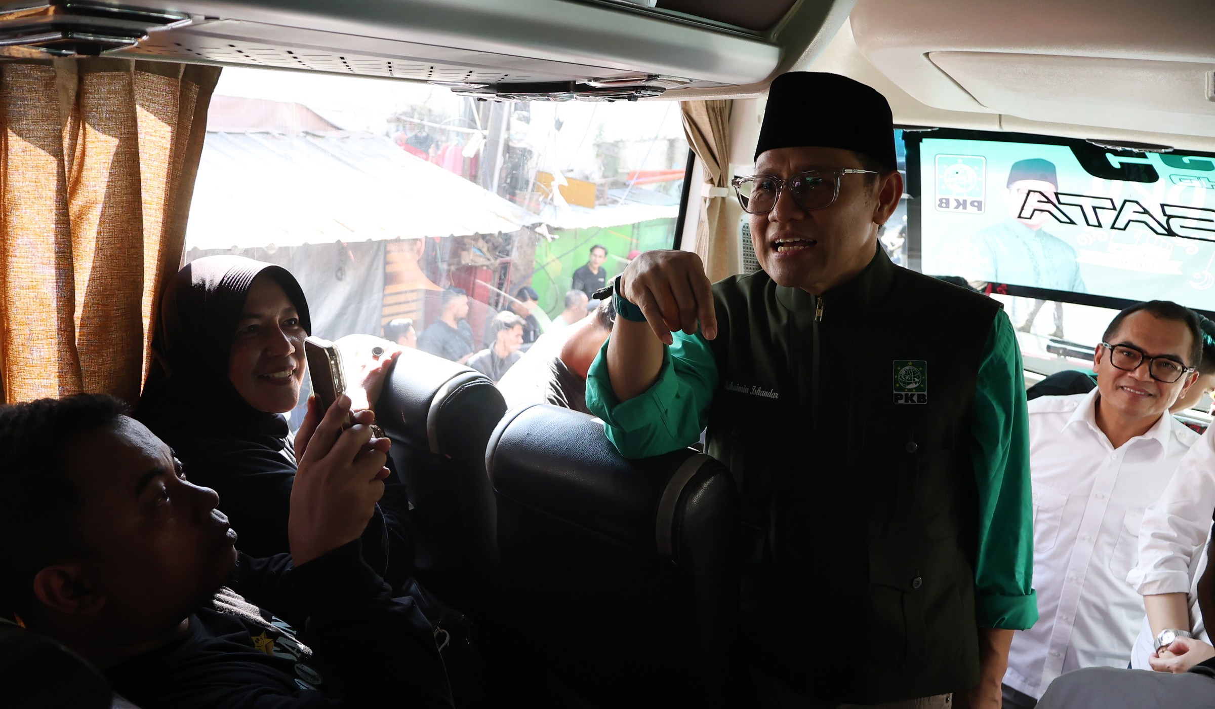 Mudik gratis PKB. (Agus Priatna/SinPo.id)