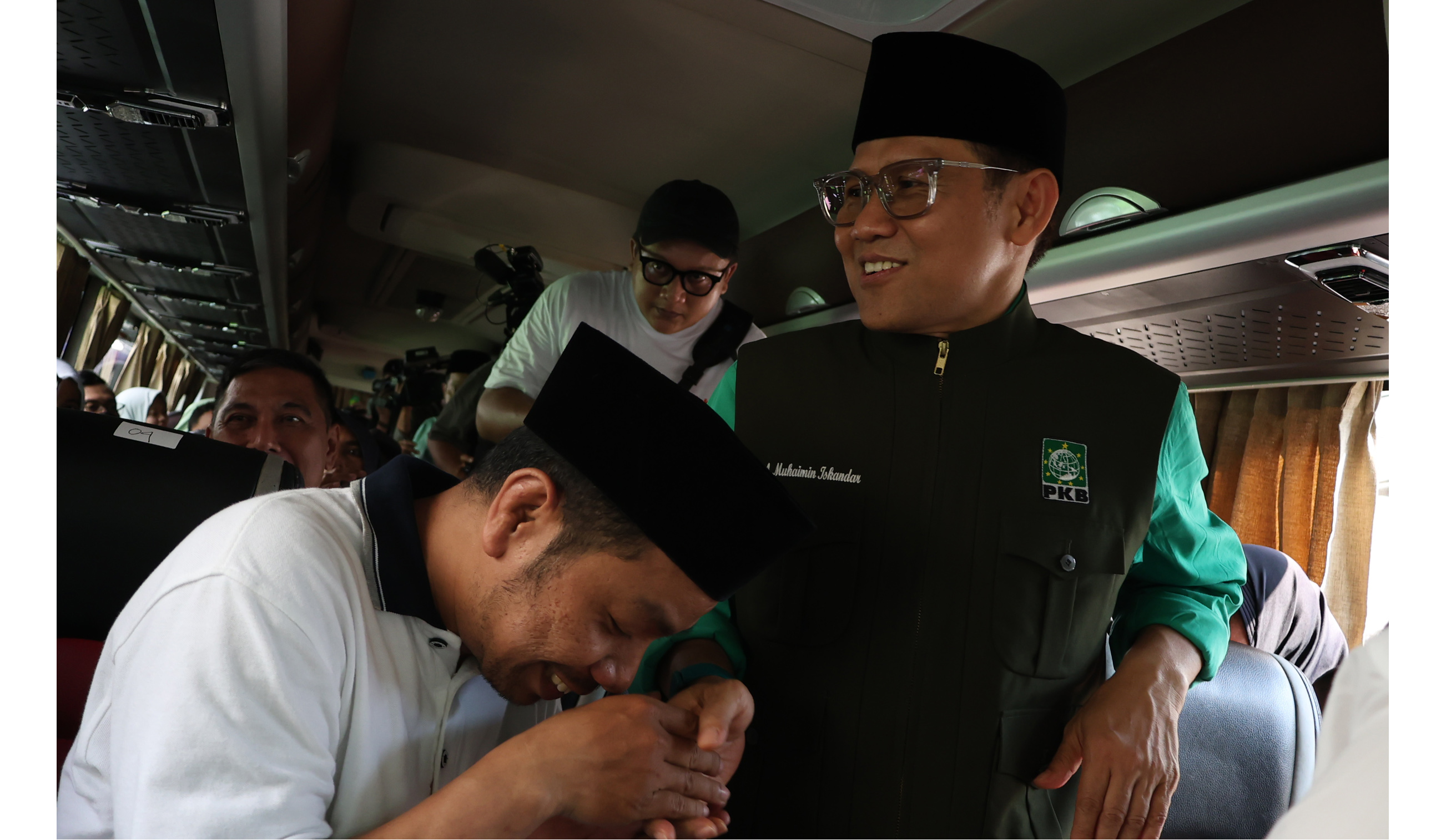 Mudik gratis PKB. (Agus Priatna/SinPo.id)