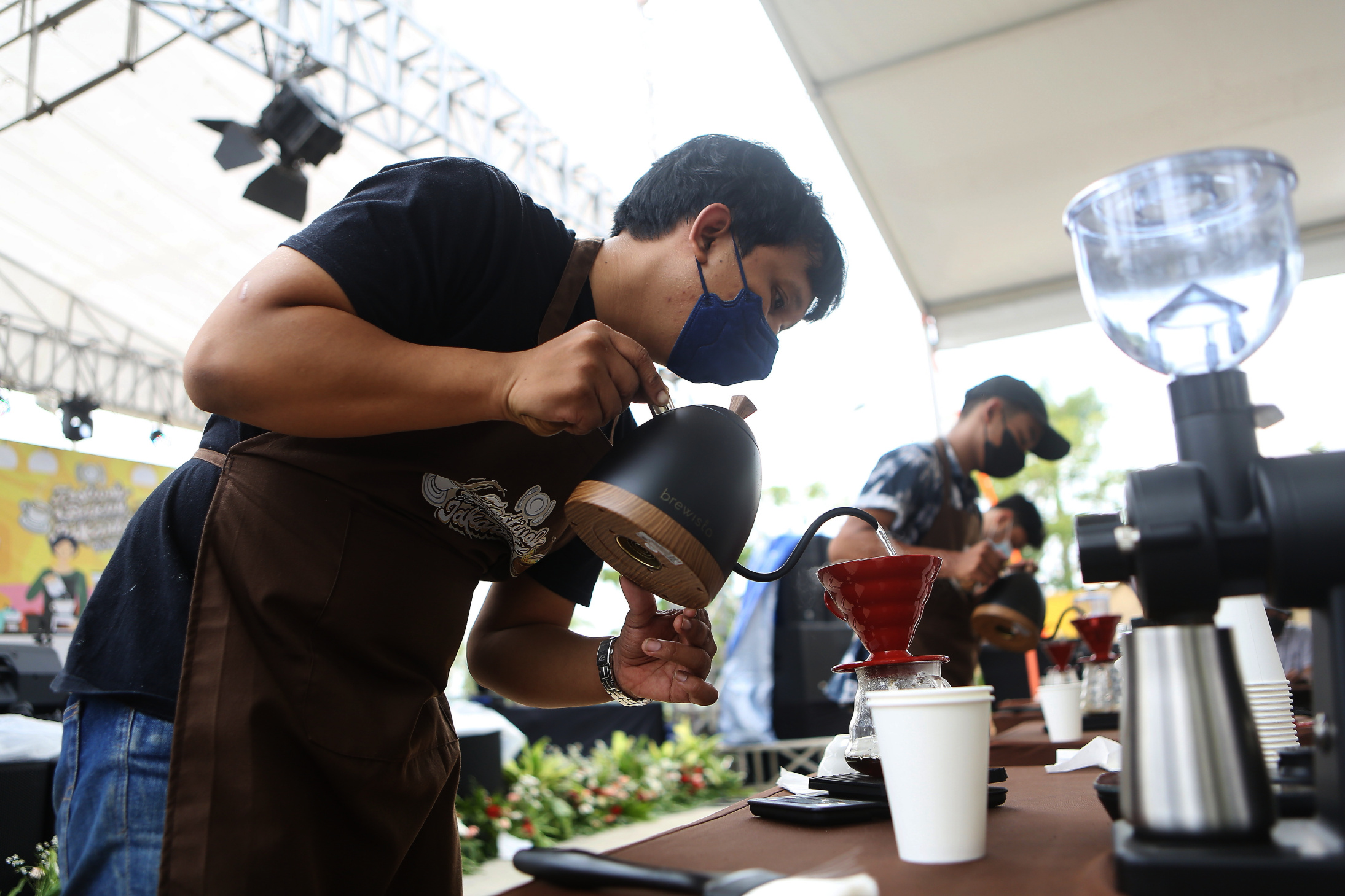 Festival Kuliner Nusantara Bakul Jakarta 2022 digelar di Plataran Mall Artha Gading (Ashar/SinPo.id)