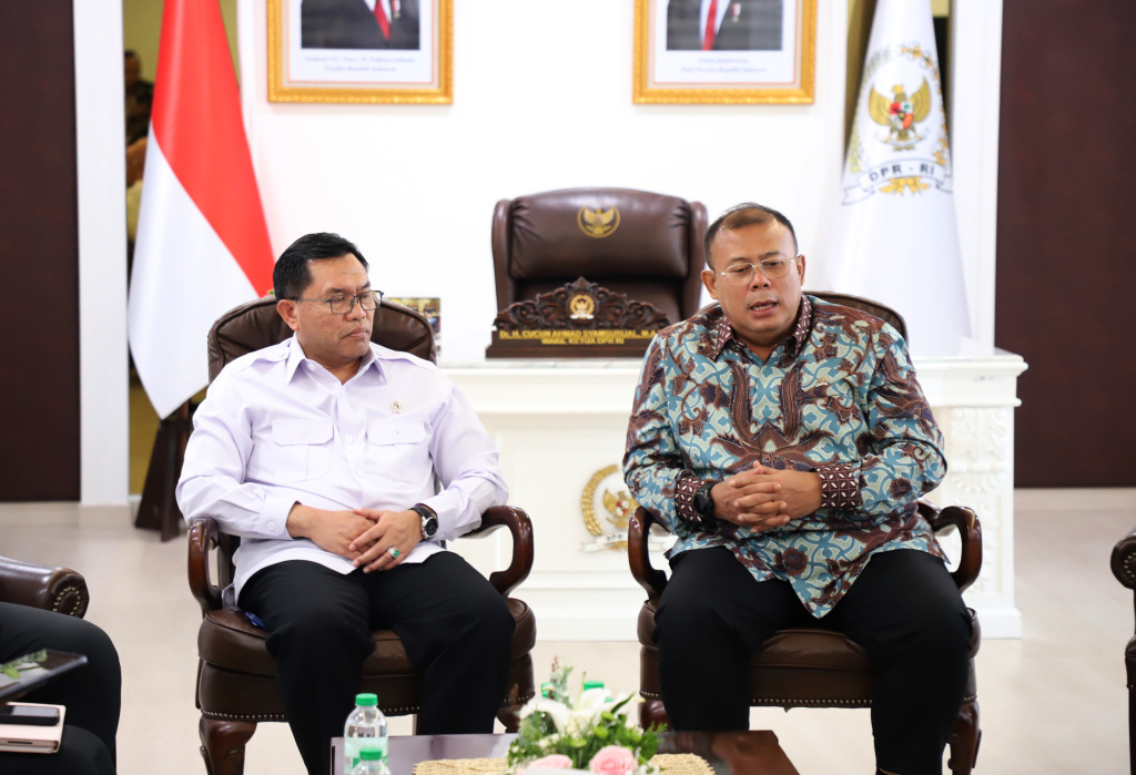 Wakil Ketua DPR RI Cucun Sjamsurijal mengklarifikasi terkait ahli gizi (Ashar/SinPo.id)