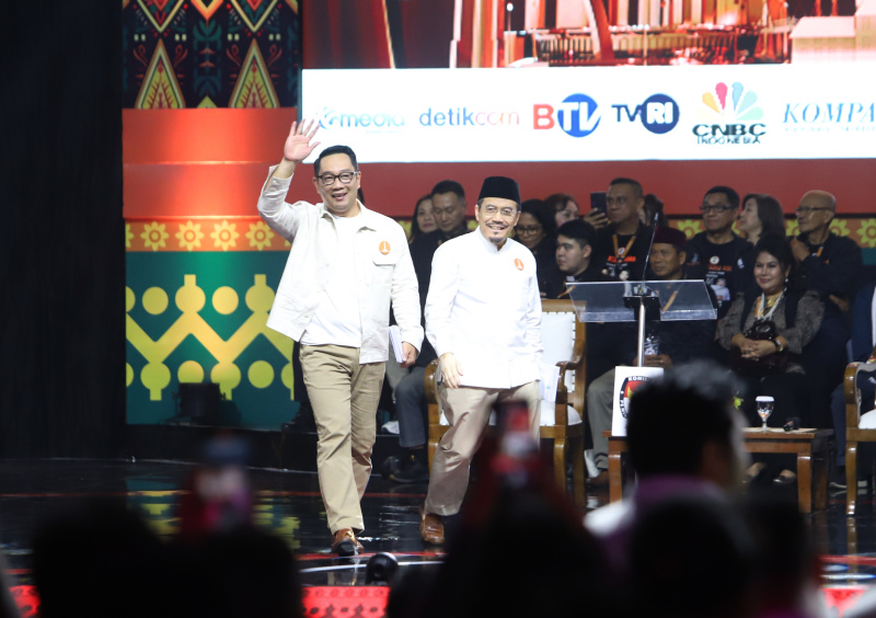 Debat Pilkada Jakarta kedua kembali digelar oleh KPUD Jakarta dengan tema