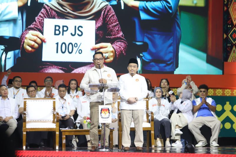 Debat Pilkada Jakarta kedua kembali digelar oleh KPUD Jakarta dengan tema