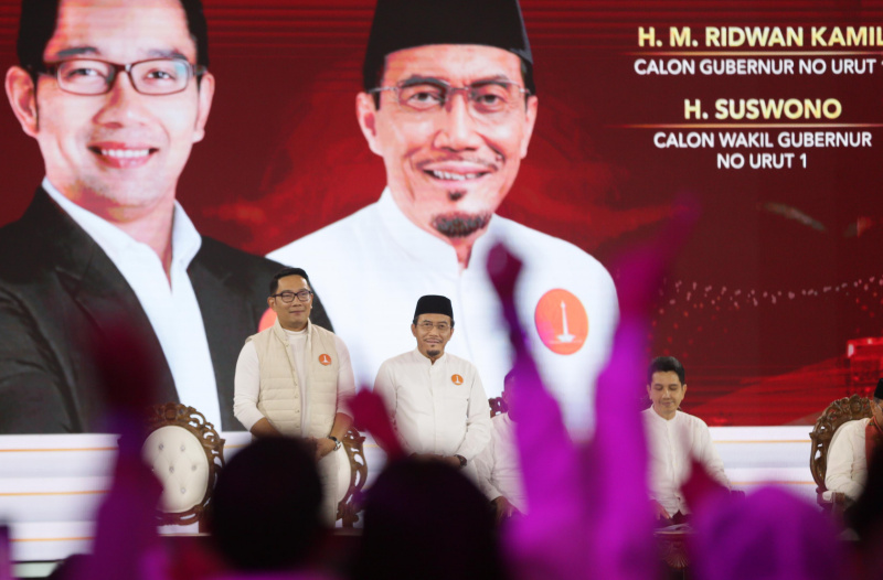 Debat perdana Pilgub Jakarta pasangan Ridwan Kamil-Suswono (RIDO) dengan tema