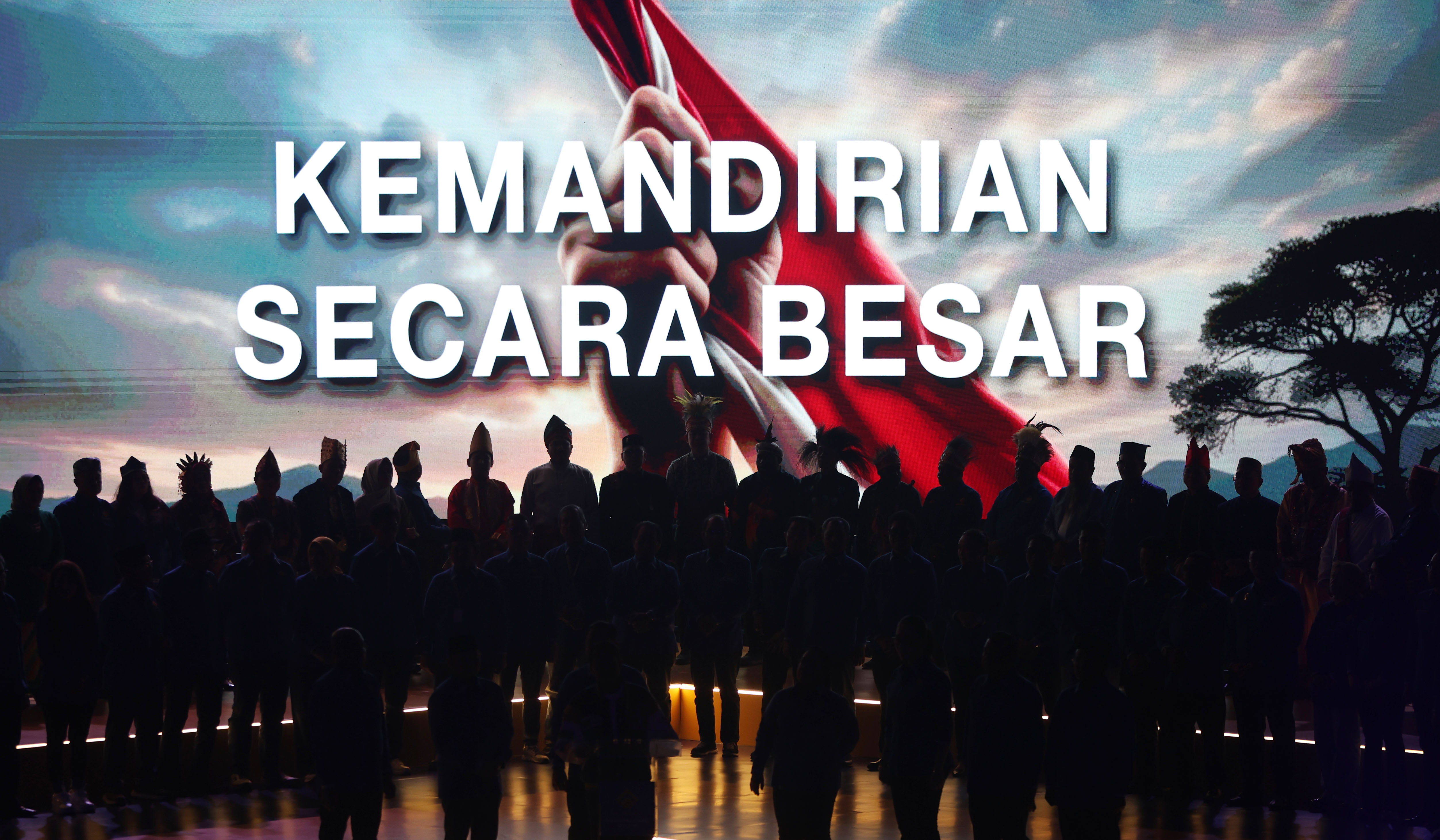 Deklarasi Partai Gema Bangsa. (Agus Priatna/SinPo.id)