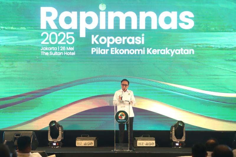 Dekopin menggelar Rapimnas dan pengukuhan pengurus di hotel Sultan (Ashar/SinPo.i)