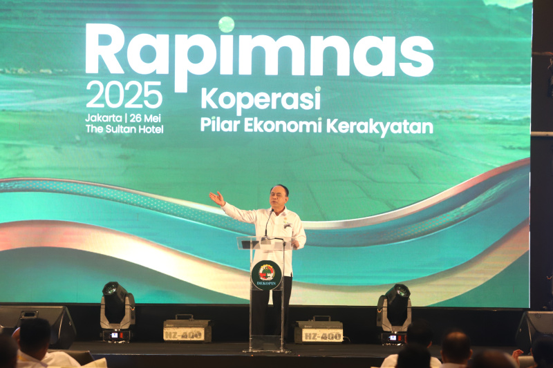 Dekopin menggelar Rapimnas dan pengukuhan pengurus di hotel Sultan (Ashar/SinPo.i)