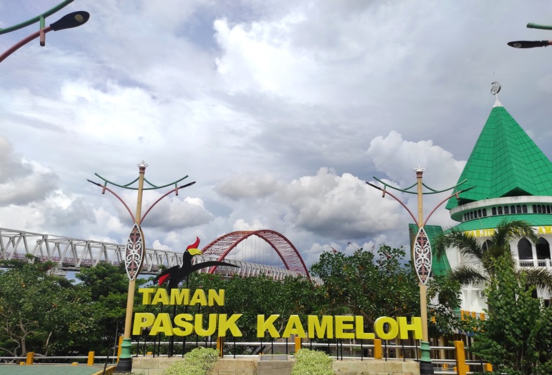 Ibu kota Kalimantan Tengah Palangkaraya menyimpan banyak destinasi wisata yang sangat indah terutama konservasi Orang Utan (Ashar/SinPo.id)