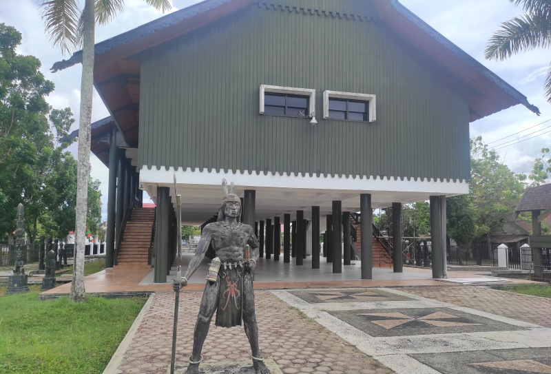 Ibu kota Kalimantan Tengah Palangkaraya menyimpan banyak destinasi wisata yang sangat indah terutama konservasi Orang Utan (Ashar/SinPo.id)