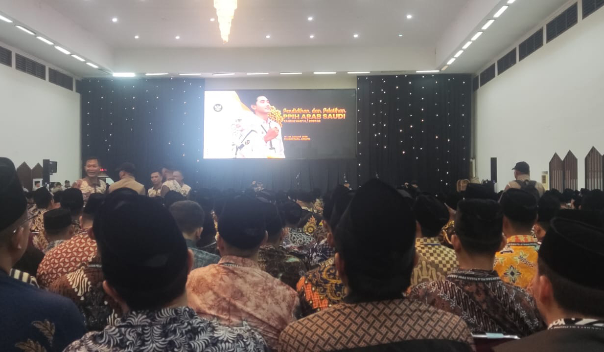 Diklat petugas PPIH Arab Saudi 2026.