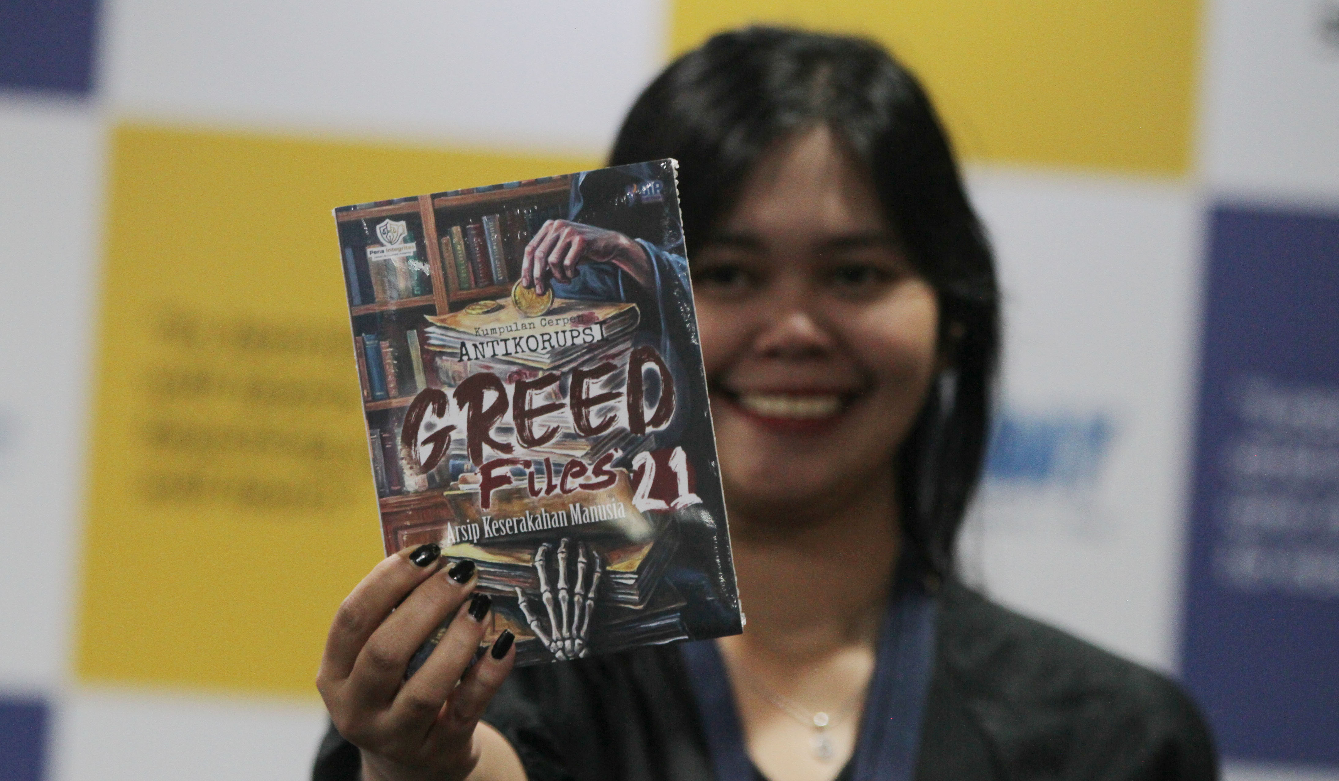 Peluncuran cerpen antikorupsi di KPK. (Agus Priatna/SinPo.id)