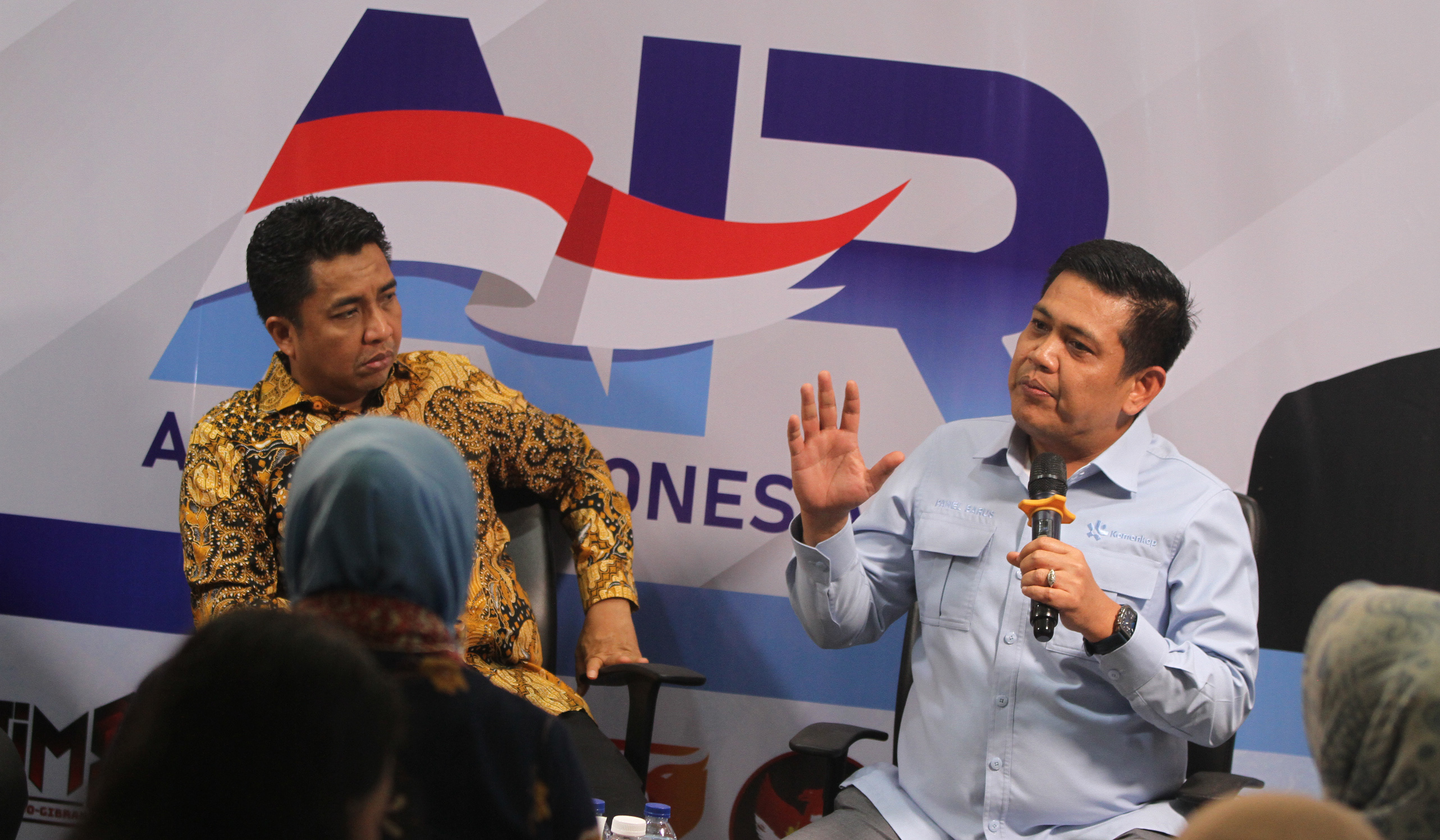 Diskusi Publik: Prestasi Ekonomi Publik Pemerintahan Prabowo-Gibran. (Agus Priatna/SinPo.id)