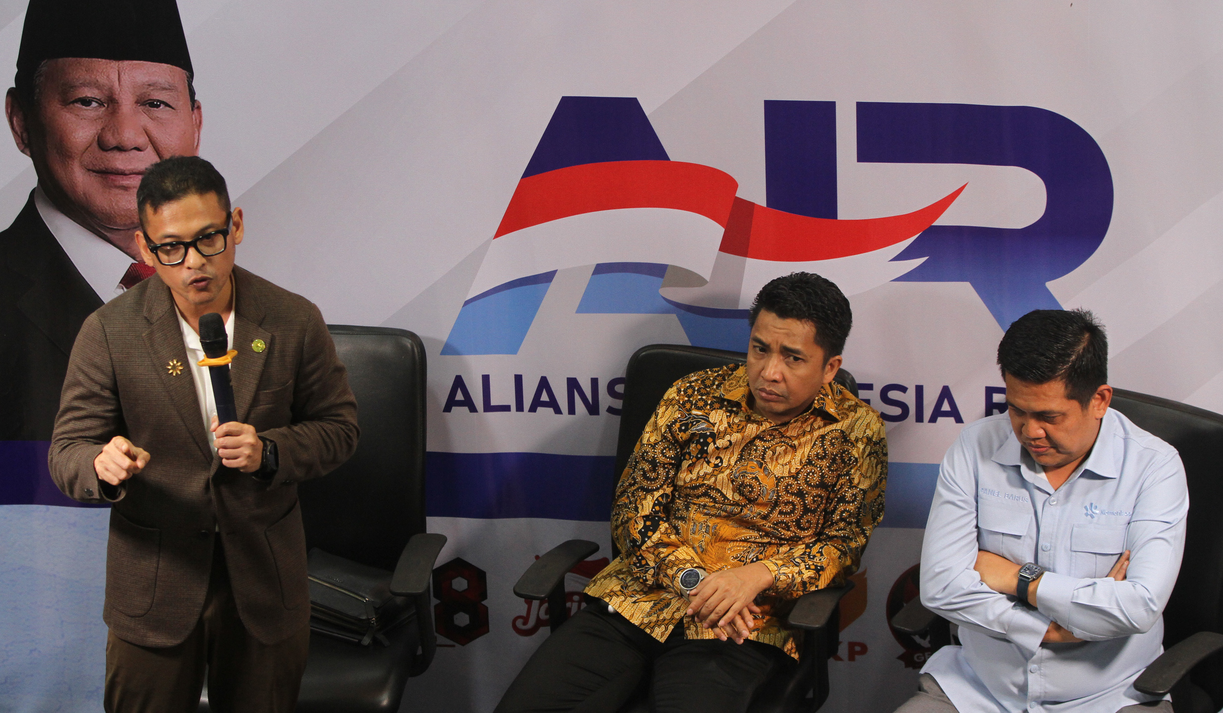 Diskusi Publik: Prestasi Ekonomi Publik Pemerintahan Prabowo-Gibran. (Agus Priatna/SinPo.id)