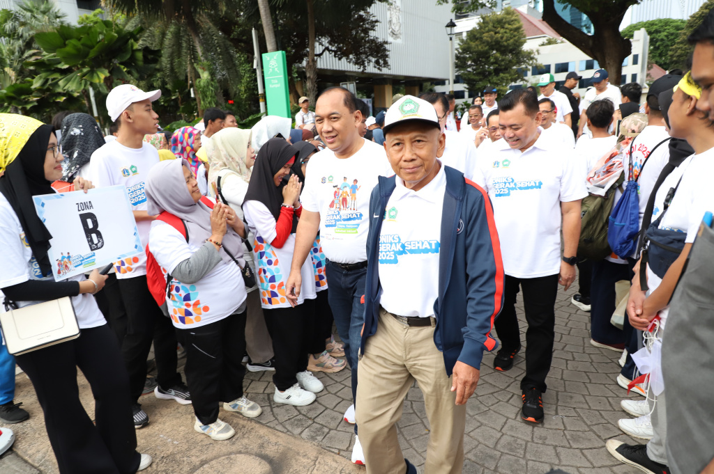 Dewan Nasional Indonesia Untuk Kesejahteraan Sosial (DNIKS) dalam peringati Hari Disabilitas Internasional menggelar Gerak Sehat 2025 (Ashar/SinPo.id)