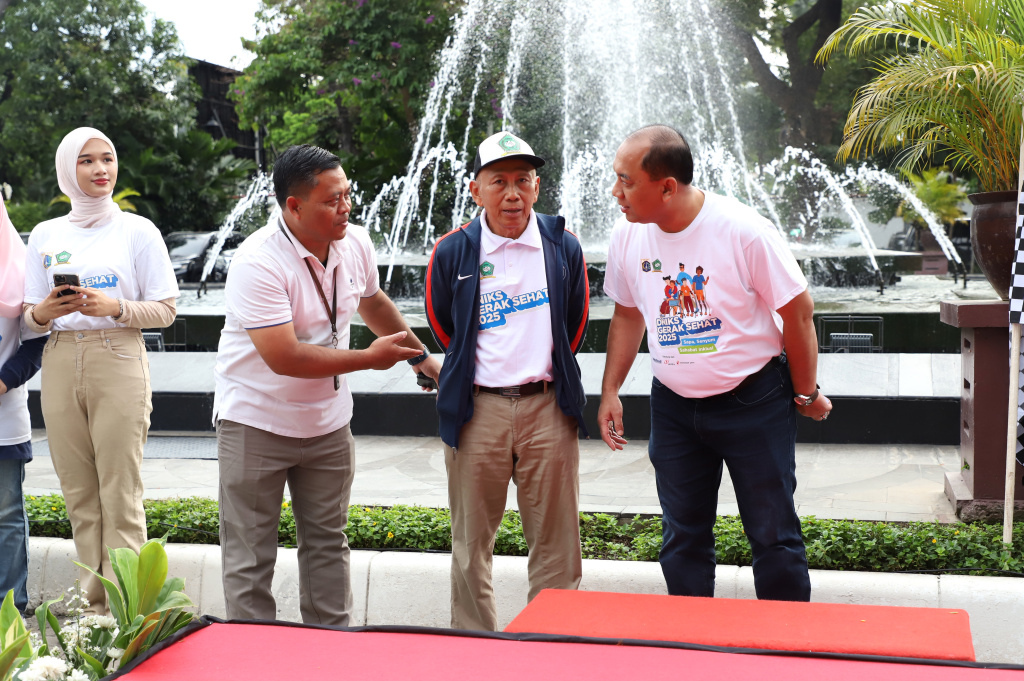 Dewan Nasional Indonesia Untuk Kesejahteraan Sosial (DNIKS) dalam peringati Hari Disabilitas Internasional menggelar Gerak Sehat 2025 (Ashar/SinPo.id)