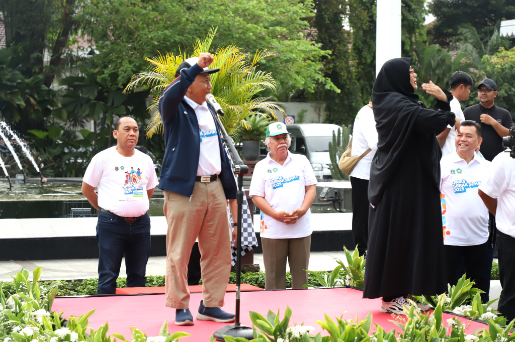 Dewan Nasional Indonesia Untuk Kesejahteraan Sosial (DNIKS) dalam peringati Hari Disabilitas Internasional menggelar Gerak Sehat 2025 (Ashar/SinPo.id)