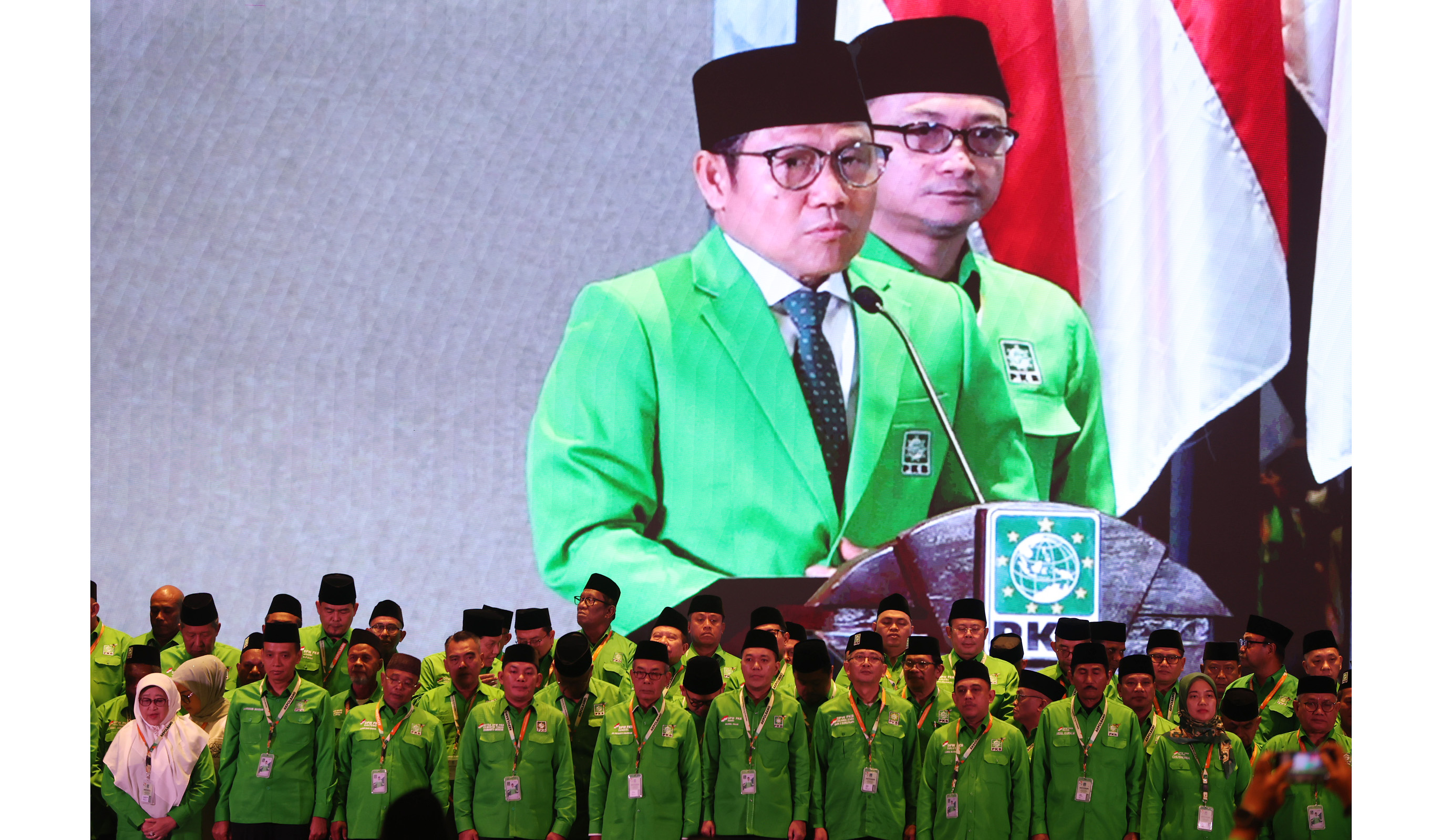 Pelantikan DPW PKB se-Indonesia. (Agus Priatna/SinPo.id)