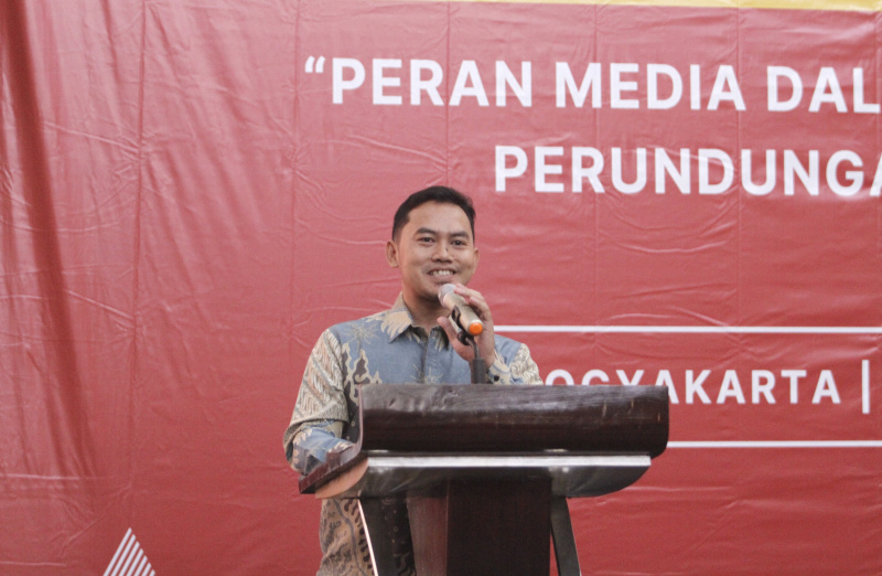 DPR RI bekerja dengan Koordinatoriat Wartawan Parlemen menggelar forum komunikasi dengan tema Peran Media Menanggulangi Perundungan Pada Anak (Ashar/SinPo.id)