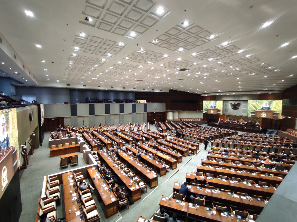 DPR RI gelar Rapat Paripurna ke-30 penutupan Masa Persidangan V Tahun Sidang 2022-2023 (Ashar/SinPo.id)