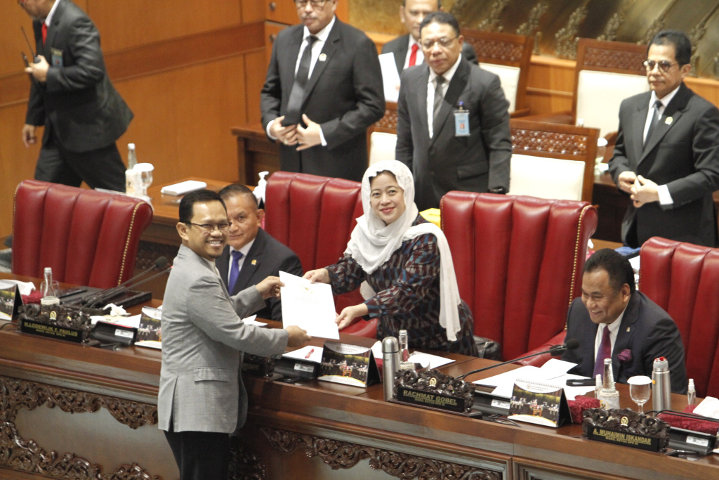 DPR RI gelar Rapat Paripurna ke-30 penutupan Masa Persidangan V Tahun Sidang 2022-2023 (Ashar/SinPo.id)