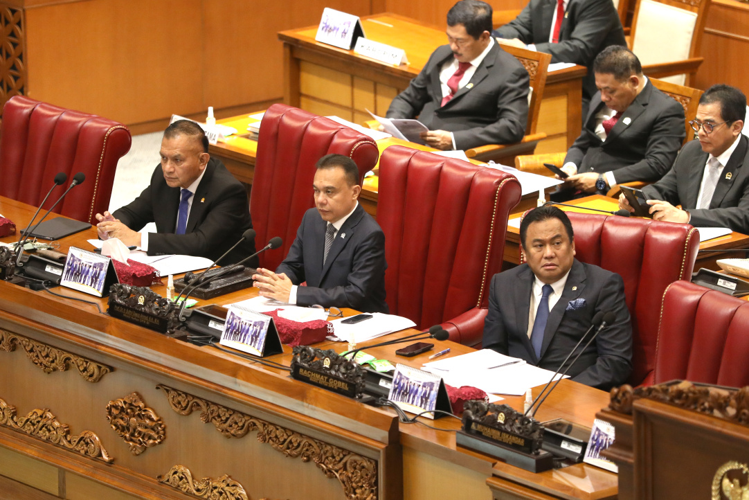 DPR Gelar Paripurna Penutupan Masa Sidang IV Tahun Sidang 2022-2023 (Ashar/SinPo.id)