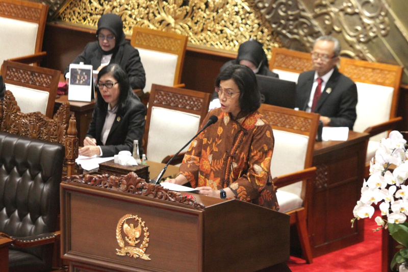 DPR RI gelar Rapat Paripurna pertanggungjawaban Presiden atas APBN 2023 (Ashar/SinPo.id)