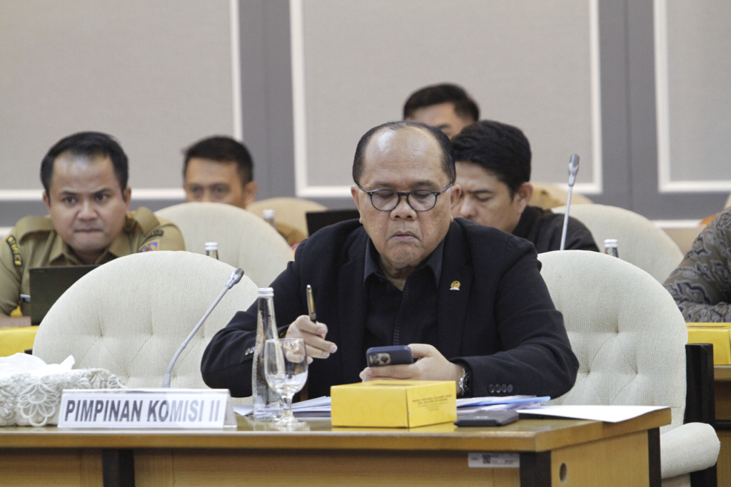 DPR gelar Rapat Gabungan dengan Pemerintah membahas Pengelolaan Batas Wilayah Negara (Ashar/SinPo.id)