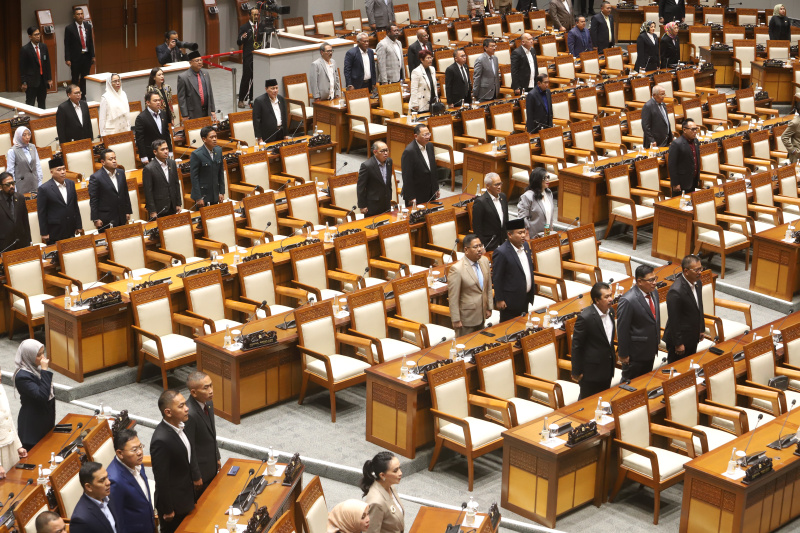DPR RI gelar Rapat Paripurna ke-17 Pembukaan Masa Persidangan III Tahun Sidang 2024-2025 (Ashar/SinPo.id)