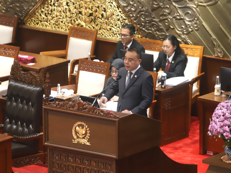 DPR RI gelar Rapat Paripurna ke-17 Pembukaan Masa Persidangan III Tahun Sidang 2024-2025 (Ashar/SinPo.id)