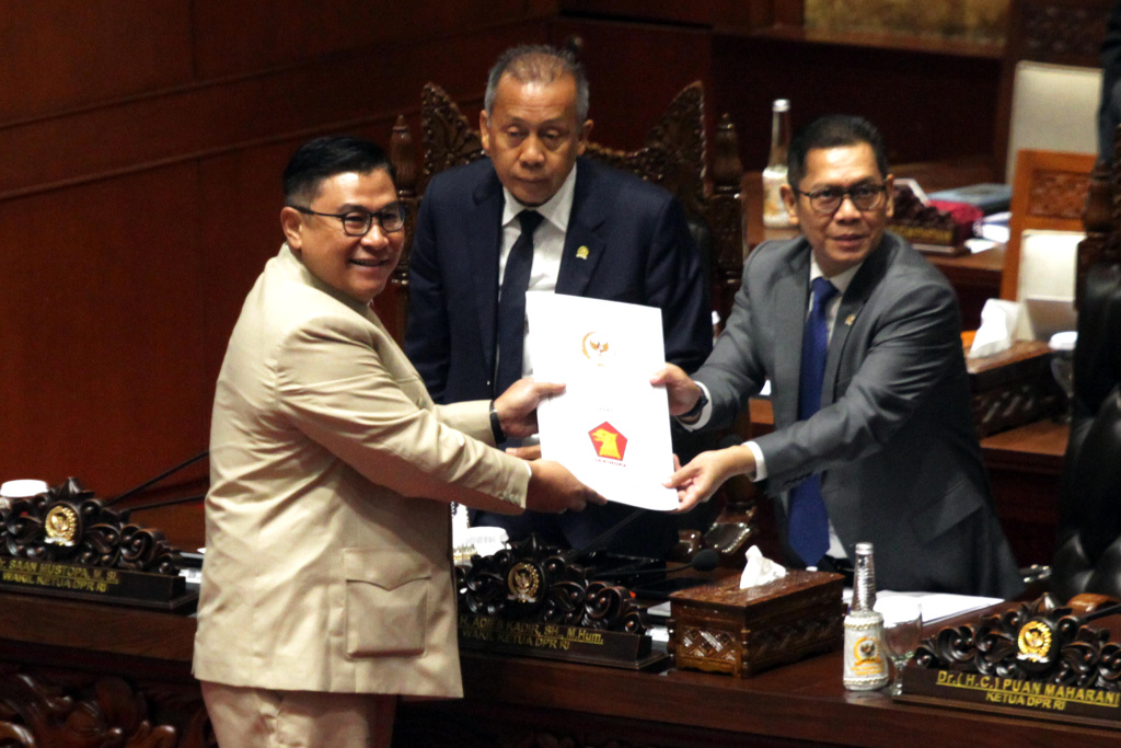 DPR gelar Rapat Paripurna ke-II membahas RUU APBN 2026 dan Nota Keuangan (Ashar/SinPo.id)