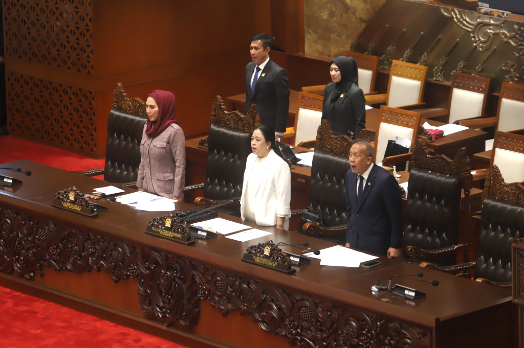 DPR menggelar Rapat Paripurna Pembukaan Masa Persidangan IV (Ashar/SinPo.id)