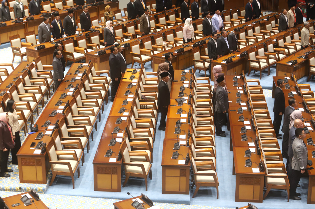 DPR menggelar Rapat Paripurna Pembukaan Masa Persidangan IV (Ashar/SinPo.id)