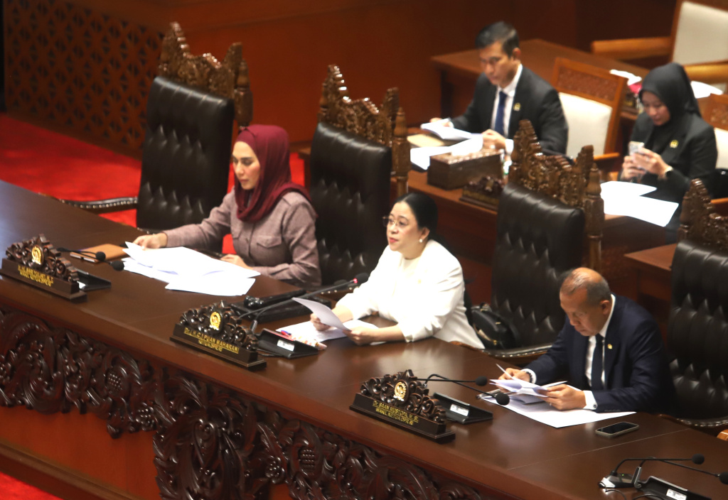 DPR menggelar Rapat Paripurna Pembukaan Masa Persidangan IV (Ashar/SinPo.id)