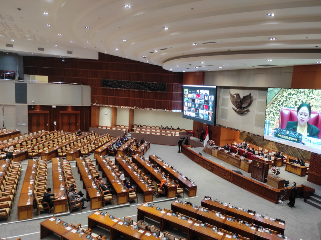 DPR gelar Rapat Paripurna Pembukaan Masa Persidangan V Tahun Sidang 2022-2023 (Ashar/SinPo.id)