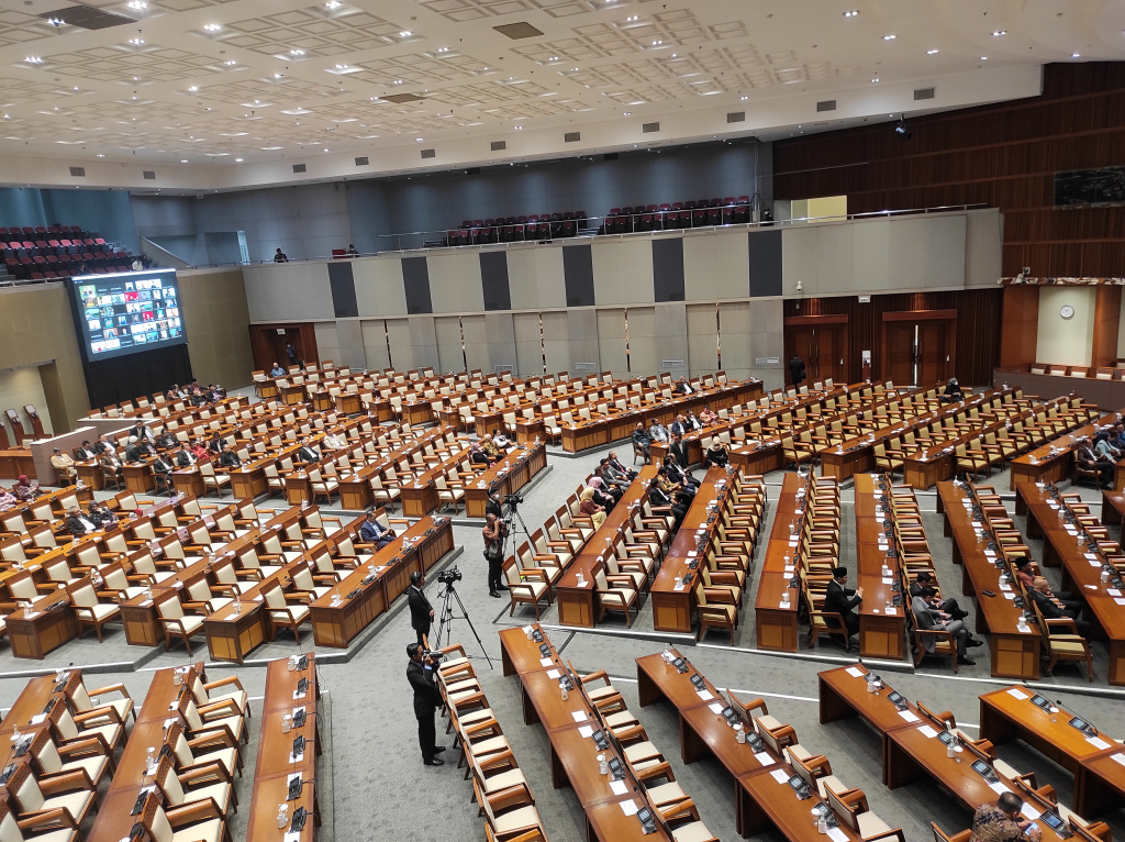 DPR gelar Rapat Paripurna Pembukaan Masa Persidangan V Tahun Sidang 2022-2023 (Ashar/SinPo.id)