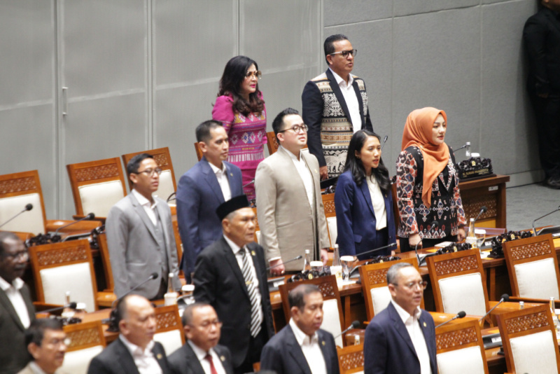 DPR menggelar Rapat Paripurna Pembukaan Masa Persidangan II (Ashar/SinPo.id)