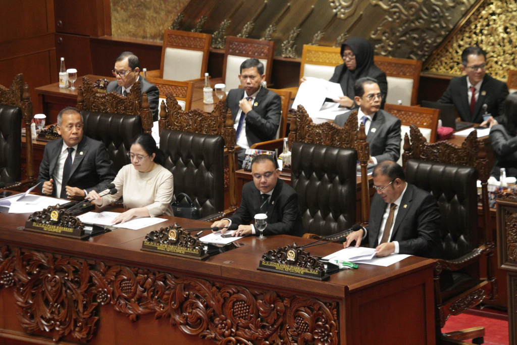 DPR menggelar Rapat Paripurna Pembukaan Masa Persidangan II (Ashar/SinPo.id)