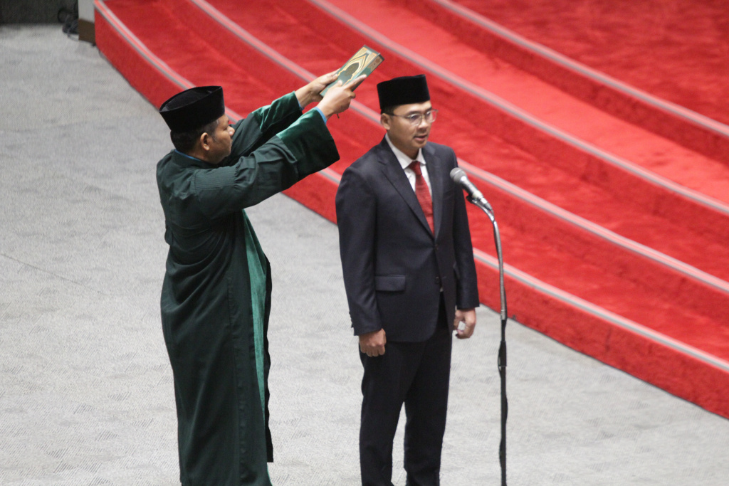 DPR menggelar Rapat Paripurna Pembukaan Masa Persidangan II (Ashar/SinPo.id)