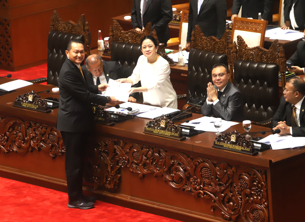 DPR menyetujui 8 Calon Anggota DEN periode 2026-2030 (Ashar/SinPo.id)